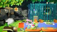 Jungle Tour Challenge, the third level of Rumble Jungle in Yoshi's Crafted World.