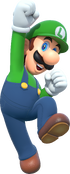 Artwork of Luigi in Mario Party 10