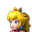Character select icon of Peach from Mario Kart 7