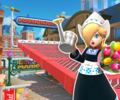 The course icon of the Reverse/Trick variant with Rosalina (Volendam)