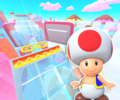 The course icon of the T variant with Toad