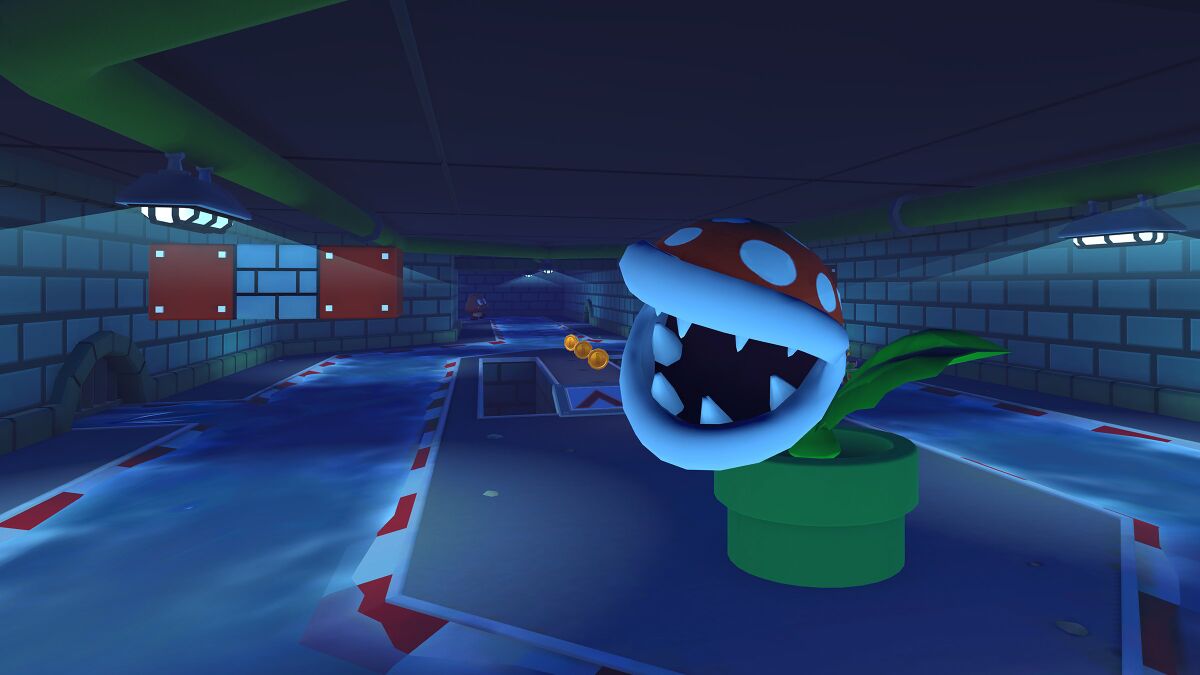 File:MKT Piranha Plant Slide Scene.jpg - Super Mario Wiki, the Mario ...