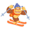 A sticker from Mario Kart World