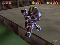 The image for "Metal Mario" from Super Mario 64 on Nintendo Music.