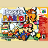 Album art for "Paper Mario" in Nintendo Music