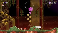 The second 10-flower coin in POOF! Badge Challenge Crouching High Jump I in Super Mario Bros. Wonder