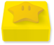 Artwork of the roadblock object that blocks progression on the world map in Super Mario Galaxy 2.  It is designated in the source as "<tt>Adventure_4_decoration.png</tt>".
