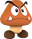 Rendered model of a Goomba from Super Mario Galaxy.