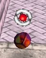 Samus uses her Bomb move in Super Smash Bros.