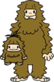 Sasquatch Family (First appearance)
