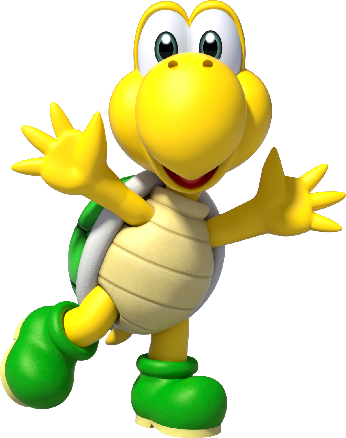 Koopa troopa skeleton