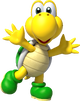 Artwork of Koopa Troopa from Super Mario Party