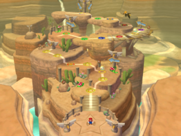 Thirsty Gulch in the game Mario Party 6.