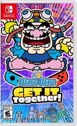 North American box art for WarioWare: Get It Together!
