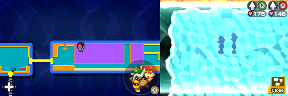 Eighth block in Energy Hold of Mario & Luigi: Bowser's Inside Story + Bowser Jr.'s Journey.