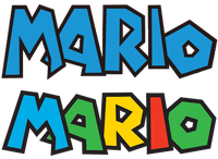 Comparison of the two versions of the classic Super Mario font, for the list of fonts page.