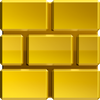 Artwork of a Gold Block from New Super Mario Bros. 2