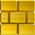 Artwork of a Gold Block from New Super Mario Bros. 2