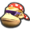 Funky Kong's icon from Mario Kart Tour