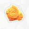 A sticker in Mario Kart World