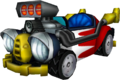The model for Baby Mario's Mini Beast from Mario Kart Wii