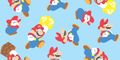 A Mario-themed pattern