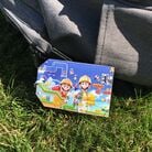 Thumbnail of a set of printable backpack tags branded with various Nintendo Switch games, such as Super Mario Maker 2