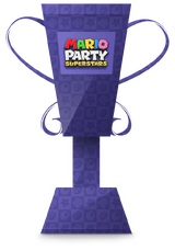 Mario Party Superstars trophy from the Trophy Creator application