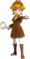 Secondary artwork of Detective Peach from Princess Peach: Showtime!