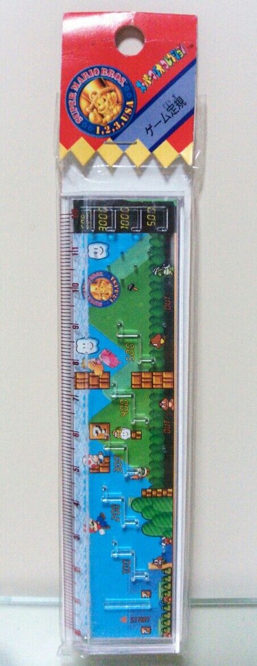 Super Mario Collection Game Ruler - Super Mario Wiki, the Mario ...
