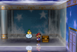 Fourth Treasure Chest in Crystal Palace of Paper Mario.