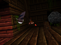 A red Banana Bunch in Gloomy Galleon.