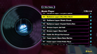The disc for the song "Radiance Layer: Hiss Hiss Oasis" in Donkey Kong Bananza