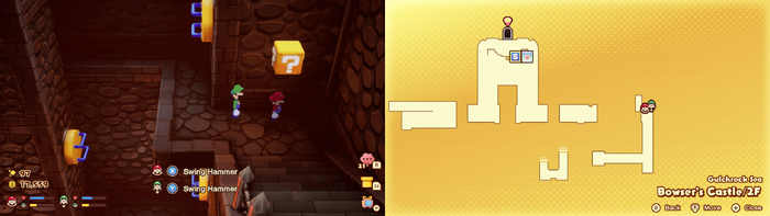 Block 12 in Wayaway Island from Mario & Luigi: Brothership