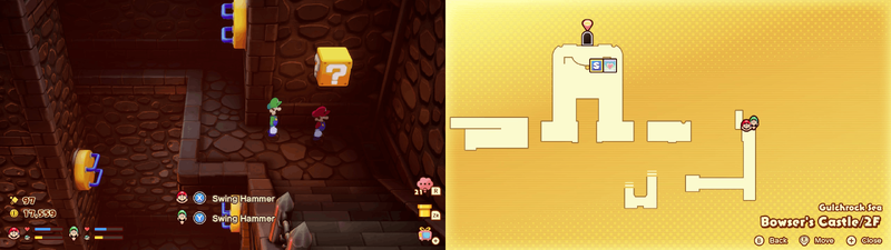 Block 12 in Wayaway Island from Mario & Luigi: Brothership