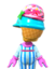 Ice-Cream Mii Racing Suit from Mario Kart Tour