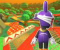 The course icon of the T variant with the Nabbit Mii Racing Suit