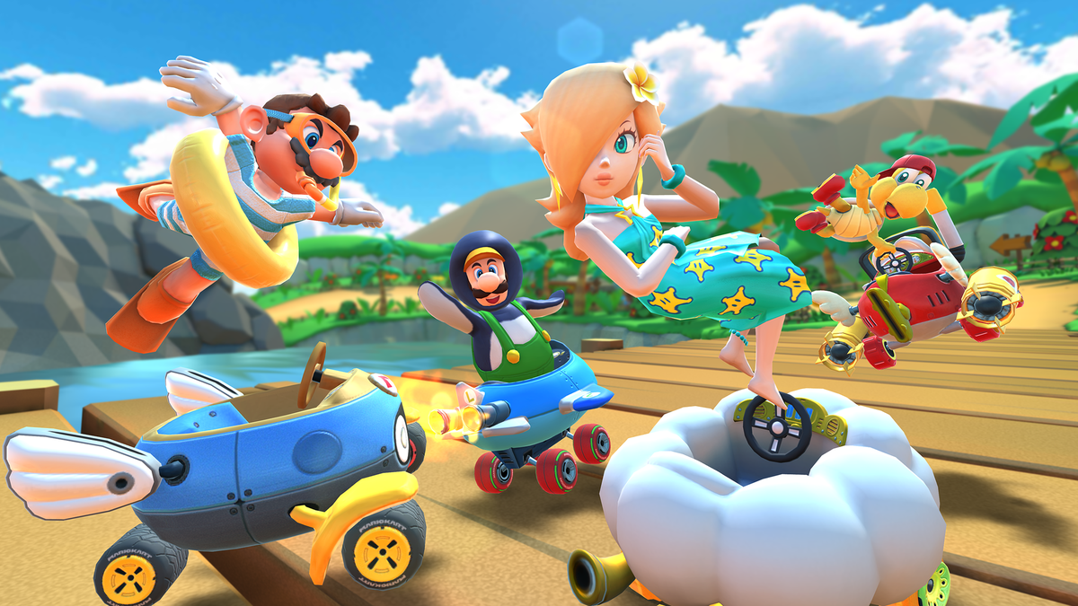 File:MKT Marine Tour Drivers.png - Super Mario Wiki, the Mario encyclopedia