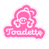 A sticker from Mario Kart World