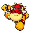 Artwork of a red Koopa Kid from Mario Party Advance