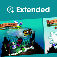 Cover image for the Extended-Playback Collection playlist from Yoshi's Story on Nintendo Music