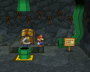 Eighth and ninth treasure chests in Pit of 100 Trials of Paper Mario: The Thousand-Year Door.