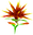 Rendered model of the prickly plant in Super Mario Galaxy.