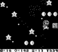 Mario traverses a field of Stars