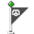 Checkpoint Flag icon in Super Mario Maker 2 (Super Mario Bros. style)