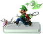 Fleeing Polterpup & Luigi Statue from Super Mario Run