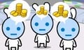 The Alien Bunnies also wanting money