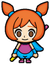 A character sprite in WarioWare: Move It!