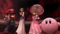 Mario, Zelda, Peach, and Kirby
