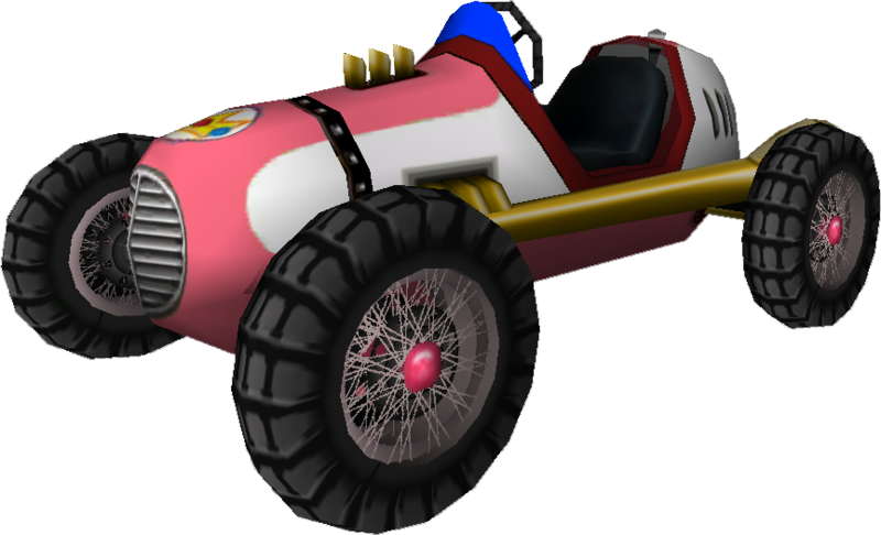 File:Classic Dragster (Peach) Model.png